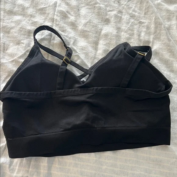 NWOT JUICY COUTURE  Black and Gray Bralette Set - Picture 3 of 9